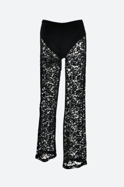 Lace Sheer Pants