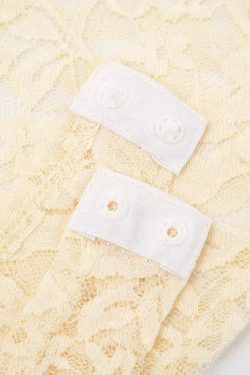 Lace Top & Bodysuit Two Piece Set