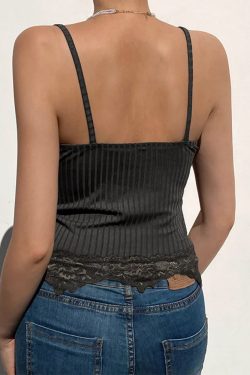 Lace Trim Cami Top