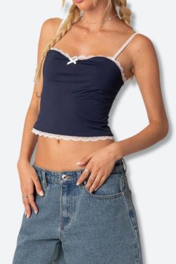 Lace Trim Top