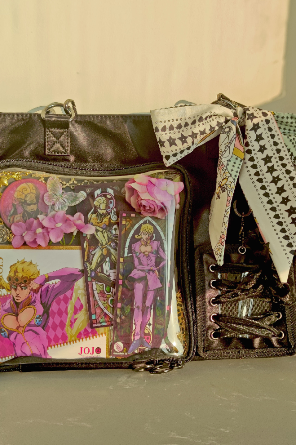 Large Capacity Black Badge Ita Bag Tote Bag