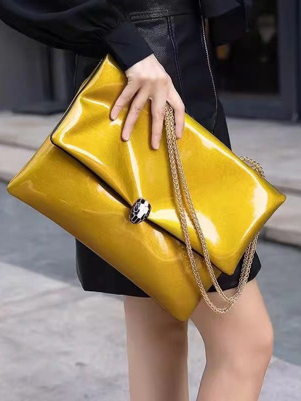 Large Capacity Fashionable Minimalist Chain Messenger Bag