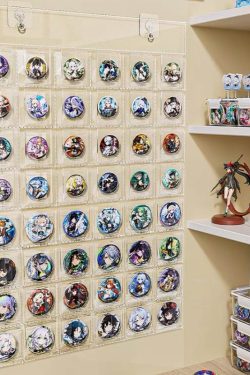 Large-Capacity Pin Badge Display Storage Bag