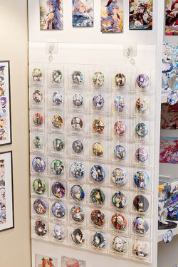 Large-Capacity Pin Badge Display Storage Bag