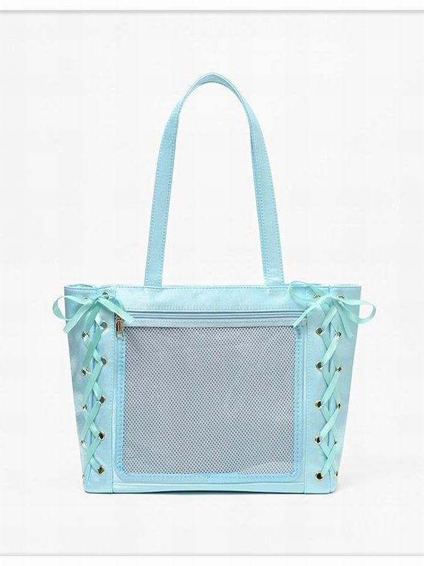 Large Capacity Ribbon Bow Ita Tote Bag