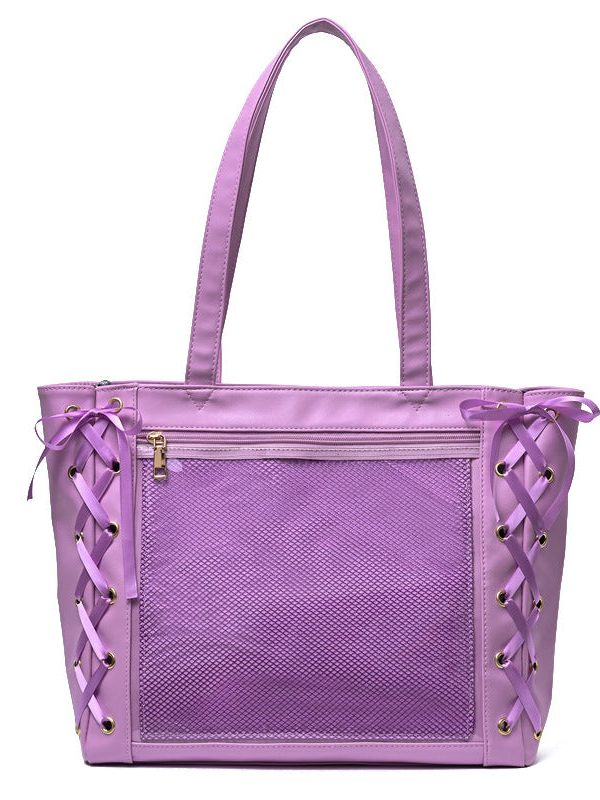 Large Capacity Ribbon Bow Ita Tote Bag
