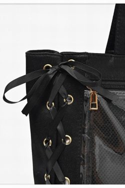 Large Capacity Ribbon Bow Ita Tote Bag