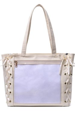 Large Capacity Ribbon Bow Ita Tote Bag