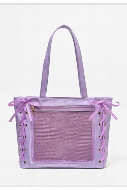 Large Capacity Ribbon Bow Ita Tote Bag