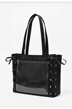 Large Capacity Ribbon Bow Ita Tote Bag