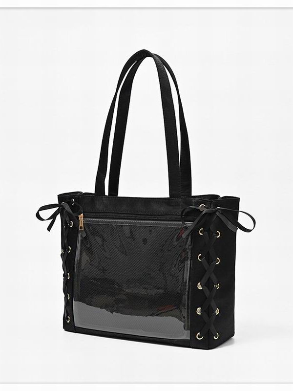 Large Capacity Ribbon Bow Ita Tote Bag