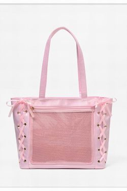 Large Capacity Ribbon Bow Ita Tote Bag