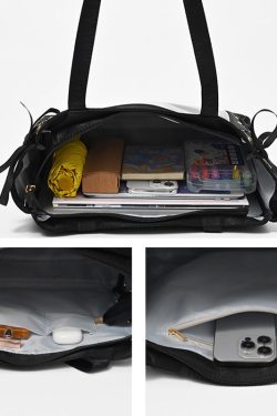 Large Capacity Ribbon Bow Ita Tote Bag