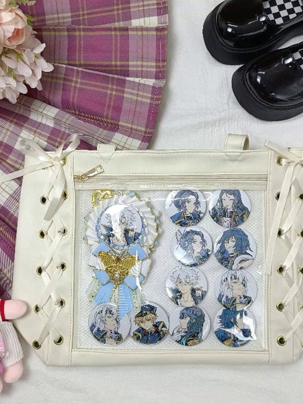 Large Capacity Ribbon Bow Ita Tote Bag