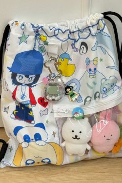 Large-Capacity Star Drawstring Ita Bag