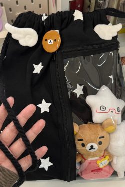 Large-Capacity Star Drawstring Ita Bag