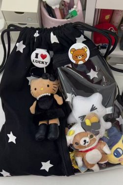 Large-Capacity Star Drawstring Ita Bag