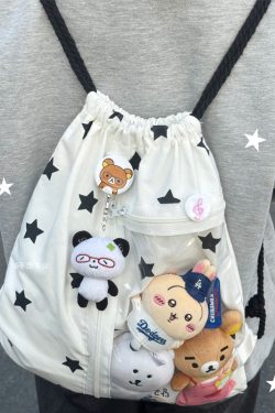 Large-Capacity Star Drawstring Ita Bag