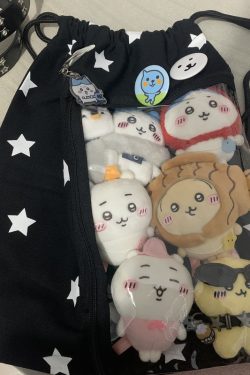 Large-Capacity Star Drawstring Ita Bag