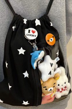 Large-Capacity Star Drawstring Ita Bag