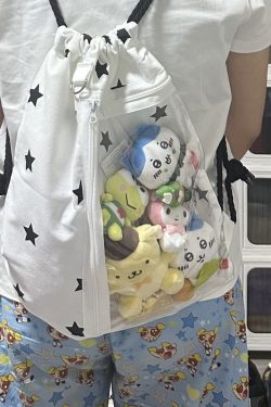 Large-Capacity Star Drawstring Ita Bag