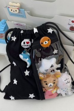 Large-Capacity Star Drawstring Ita Bag