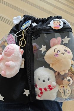 Large-Capacity Star Drawstring Ita Bag