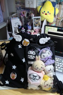 Large-Capacity Star Drawstring Ita Bag