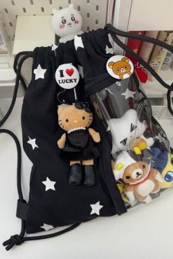 Large-Capacity Star Drawstring Ita Bag