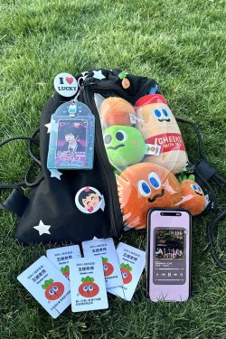 Large-Capacity Star Drawstring Ita Bag