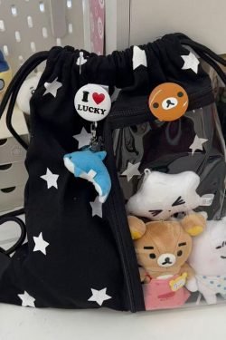 Large-Capacity Star Drawstring Ita Bag