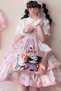 Large Kawaii Lolita Sweet JK Girls Student Shoulder School Bag