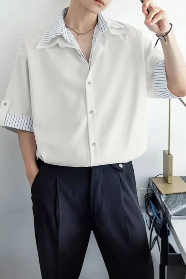 Layered Collar Shirt