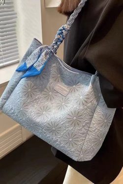 Leisure Versatile Green Large Capacity Satchel Bag Handbag