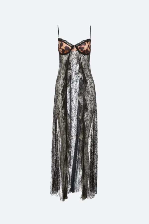 Leopard Lace Bra Top