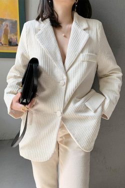 Light Academia Corduroy Blazer