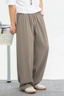 Loose Fit Drawstring Pants
