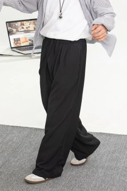 Loose Fit Drawstring Pants