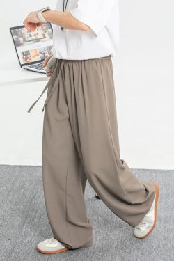Loose Fit Drawstring Pants