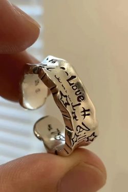 Love Engraved Ring