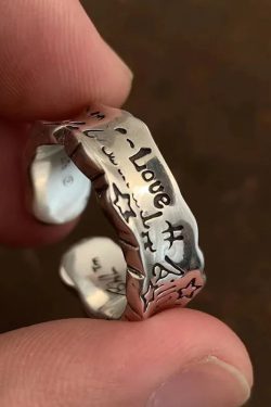 Love Engraved Ring