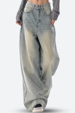 Low Rise Baggy Denim Jeans