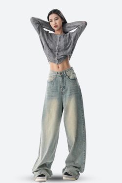 Low Rise Baggy Denim Jeans