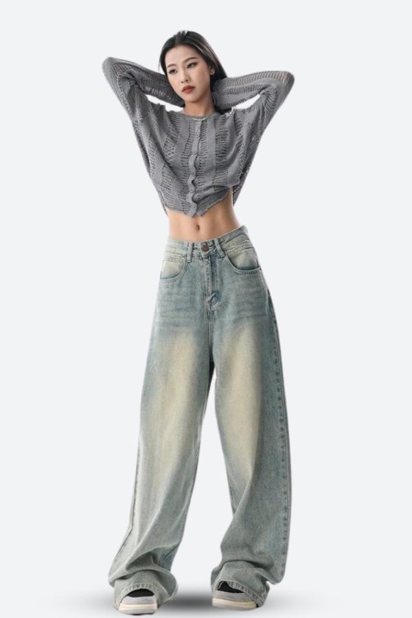 Low Rise Baggy Denim Jeans