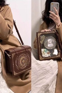 Magic Book Ita Bag Cute Crossbody and Shoulder Design for Pins