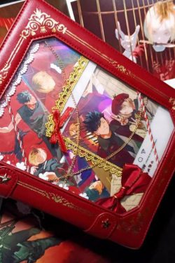 Magic Book Ita Bag Cute Crossbody and Shoulder Design for Pins