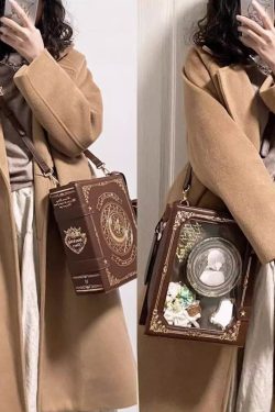 Magic Book Ita Bag Cute Crossbody and Shoulder Design for Pins