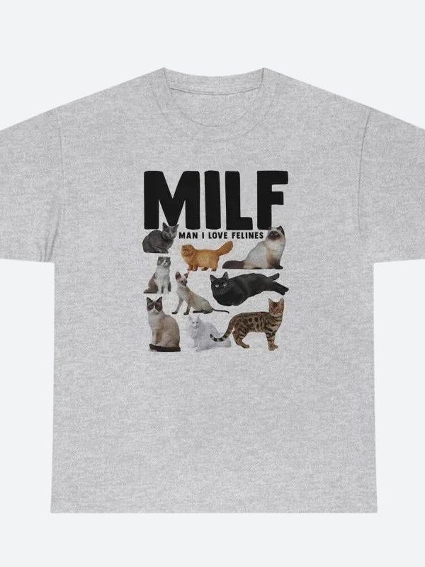 Man I Love Felines Tee