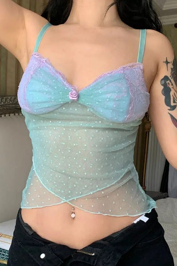 Mermaid Sheer Mesh Top