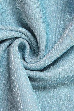 Mermaidcore Glitter Mini Dress